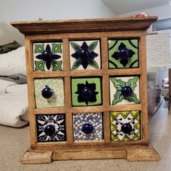 Ceramic Wood Drawers