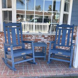 Rocking Chairs and Table