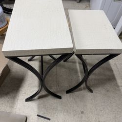 Set of Two Side Tables