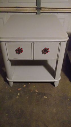 I have a nice set of grey end tables