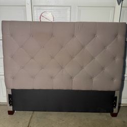 Pottery Barn Queen Tufted Headboard