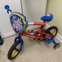 Paw Patrol  Kids Bike 