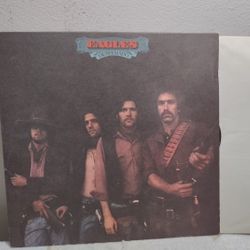 The EAGLES Desperado 1973 Original Textured Cover Asylum Records LP 