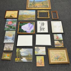 Collection Of Paintings / Frames