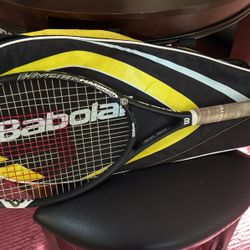 Wilson Hyper Hammer 5 Tennis Racket And Large  Babolat Bag