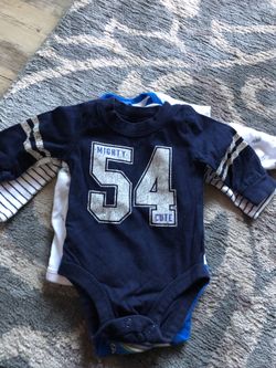 BOXES of 0-3 month boys clothes