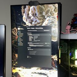 dell 27” monitor 1440p 144hz Gaming monitor (G-Sync)