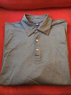 Banana Republic Golf shirt Black size Large