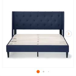 Upholstered Tufted bed 