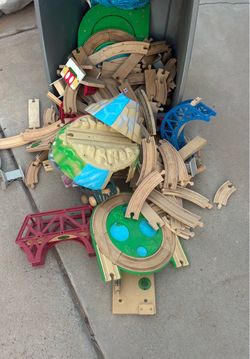 Wooden Railway Train set all $20
