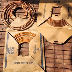 Copper tubing, 1/2" copper, copper pip