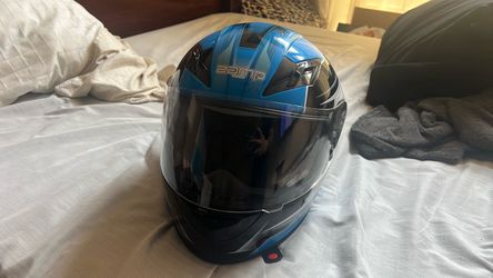 Zamp  FS-9 medium Full-Face Helmet Black and Blue