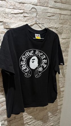 Bape x chrome heart T