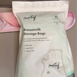 Breast Milk Storage Bag