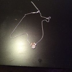 Mini Mouse Disney Pendant And Chain