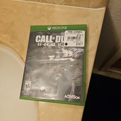 Call Of Duty Ghost Xbox 1