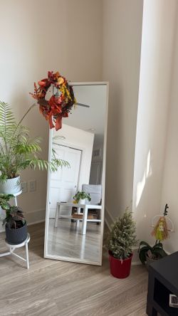 Full-Length Standing Mirror – Floor, Leaning, or Wall-Mounted – Excellent Condition