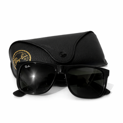 Ray-Ban Wayfarer Sunglasses – Black (Original Case Included)