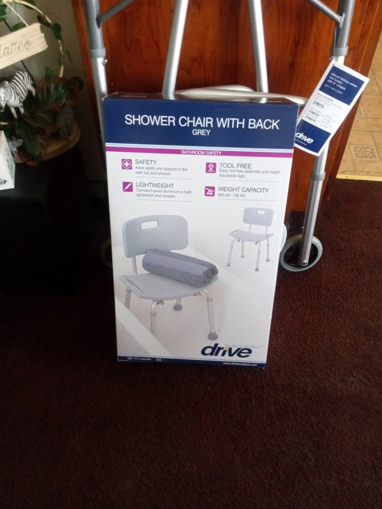 Shower Chair With Back