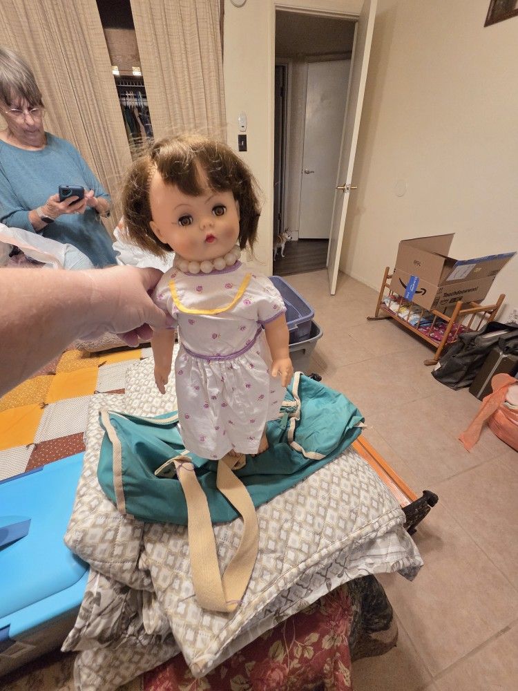 Vintage Girl Doll