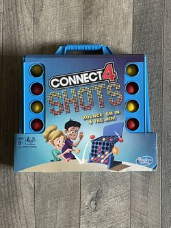 NWT! Hasbro, Connect 4 Shots Game. Ages 8+.