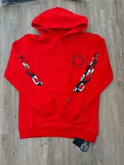 RED MATTTY BOY CHROME HOODIE