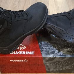 Wolverine Work Boots Size 10.5 For Men 