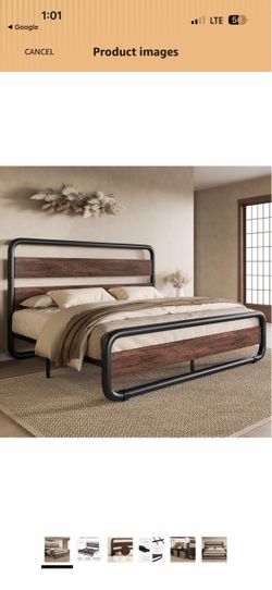 Queen size bed frame
