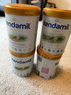 I have 4 cans Kendamil organic from 0-12 months unopened box