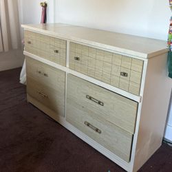 Mid-Century Style 6-Drawer Dresser / Credenza – Solid & Spacious