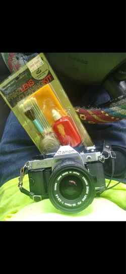 Canon AE-1 film camera