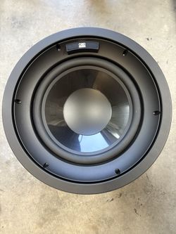 OSD Black 10” In Ceiling Subwoofer Brand New