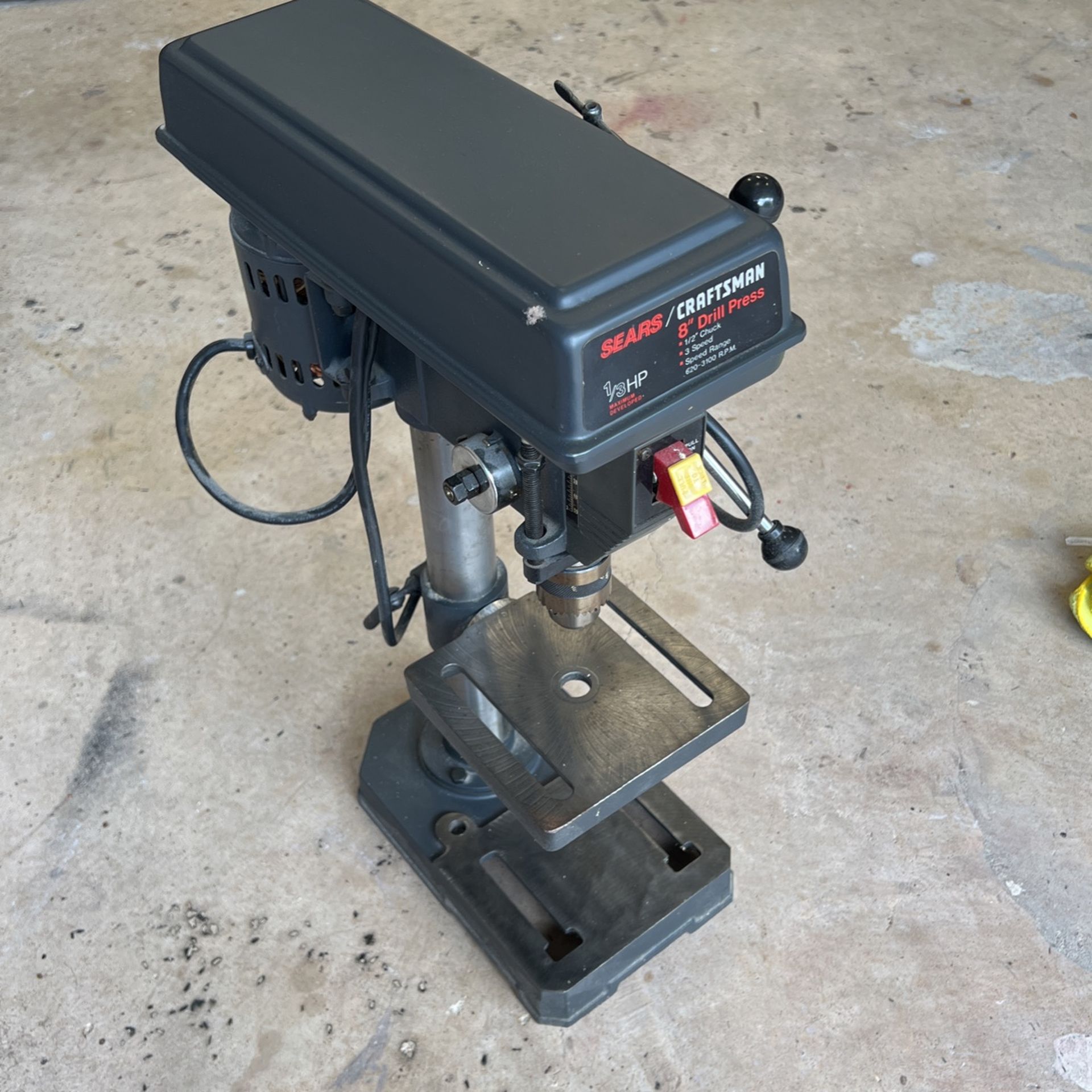 Craftsman 8” 1/3 HP Drill Press