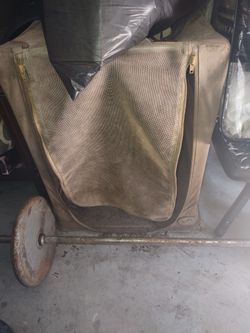 Portable, Collapsible Large Size Fabric Dog Crate