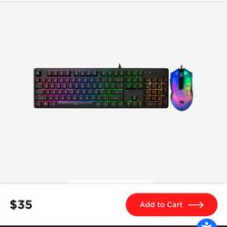 Chimera KM7RGB keyboard + Mouse Combo
