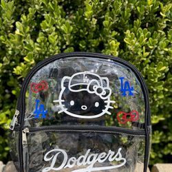 Dodgers x Hello Kitty Clear Stadium Backpack