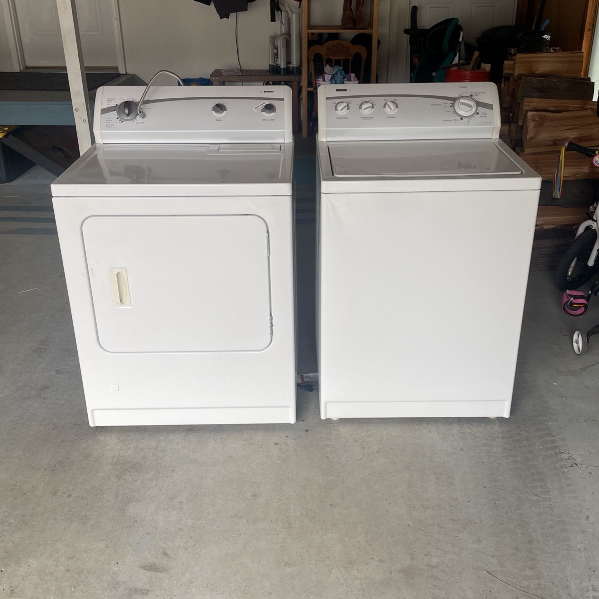 Kenmore 500 Washer And Gas Dryer For Sale