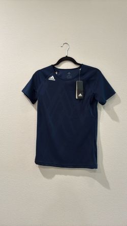 Adidas Women’s Volleyball Quickset Cap Sleeve Jersey. Blue. Sz M