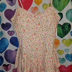 No Boundaries Floral Mini Dress Sundress Plus Size NWT 