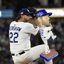 Dodgers Clayton Kershaw Signed Bobblehead