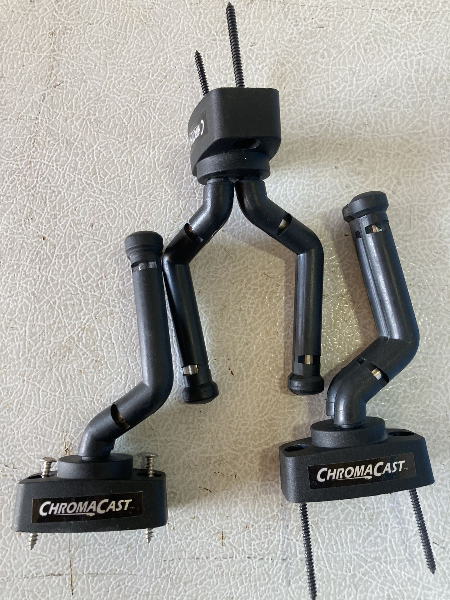 3 Chromacast Guitar Wall Hangers