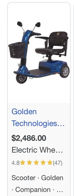 Golden Companion Motorized Scooter