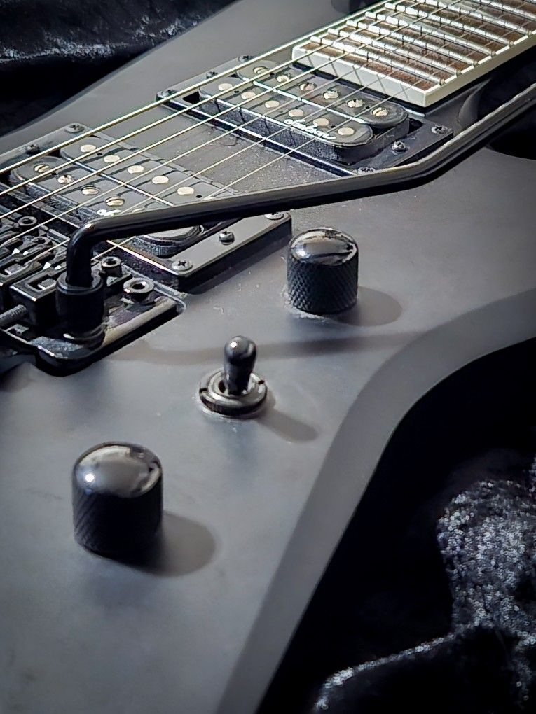 Jackson Warrior WRX24 Neck Through Electric Guitar Black Floyd Rose