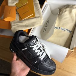 LV Black Trainers 