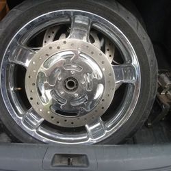 Take Off Streetglide Front Wheel Chrome 