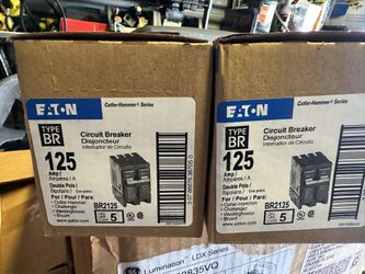 Eaton 125 Amp Brakers
