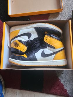 Jordan 1 High Yellow Toe Og Gs