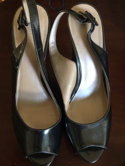 Nine West platforms wedges size 8.5