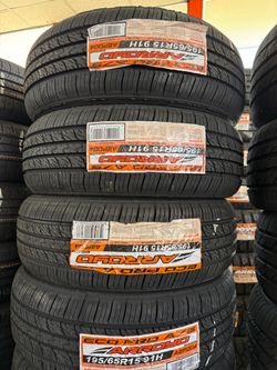 📲✅195/65/15 vendo set de llantas nuevas Arroyo