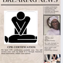 CPR CERTIFICATION 